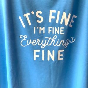 Shein Blue Open Shoulder Sweatshirt